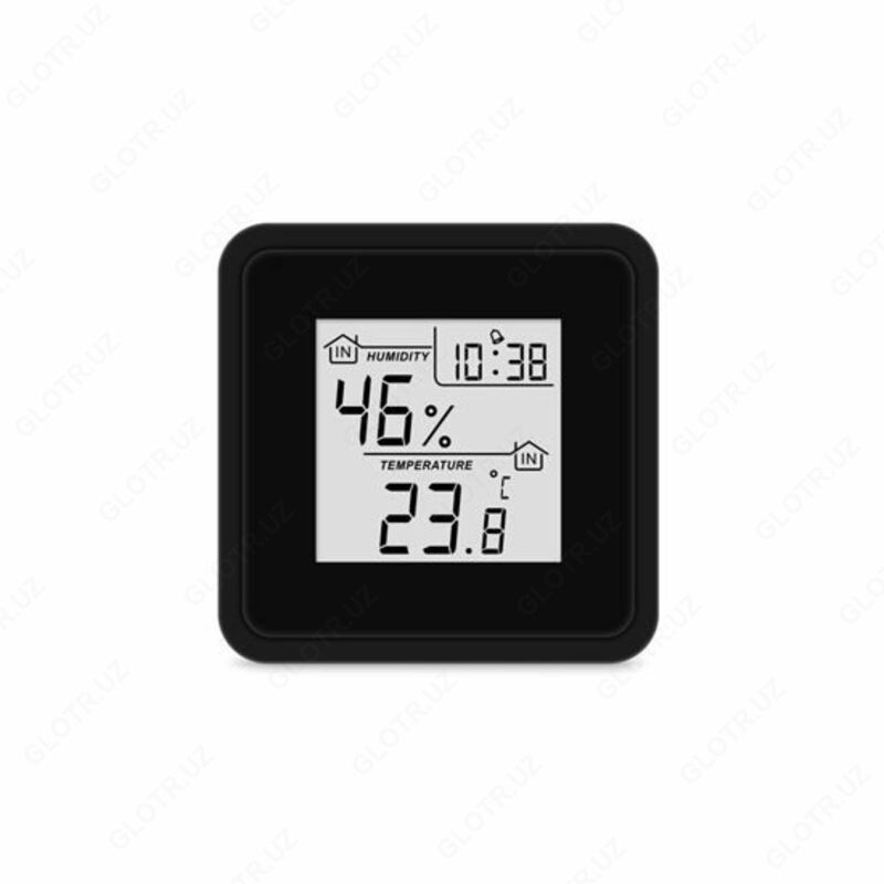 Термо гигрометр цифровой с часами Т-07 - от 10 сум