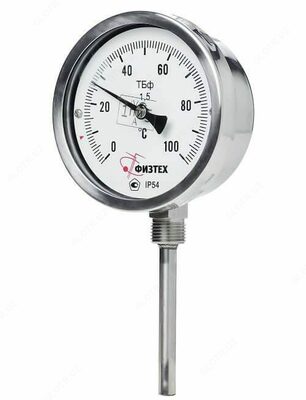 БИМЕТАЛЛИЧЕСКИЙ ТЕРМОМЕТР ТБФ