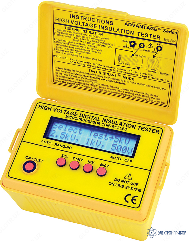 2803 IN — цифровой измеритель сопротивления изоляции - 10 сум