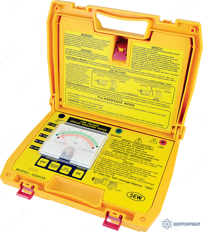 6200 IN — измеритель сопротивления изоляции - 10 сум