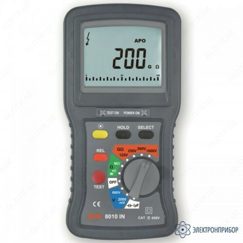 8010 IN — измеритель сопротивления изоляции