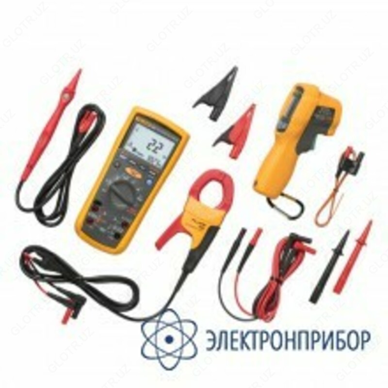 Fluke 1587KIT / 62MAX + FC simsiz Megohm o'lchov vositasi to'plami + qisqich o'lchagich + infraqizil termometr