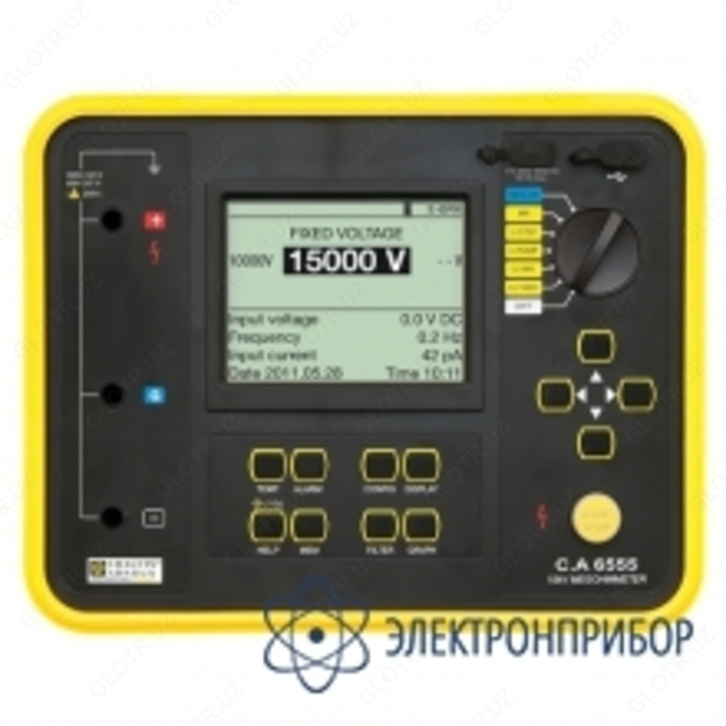 C.A 6555 — измеритель сопротивления изоляции до 15 кВ постоянного тока - 10 сум