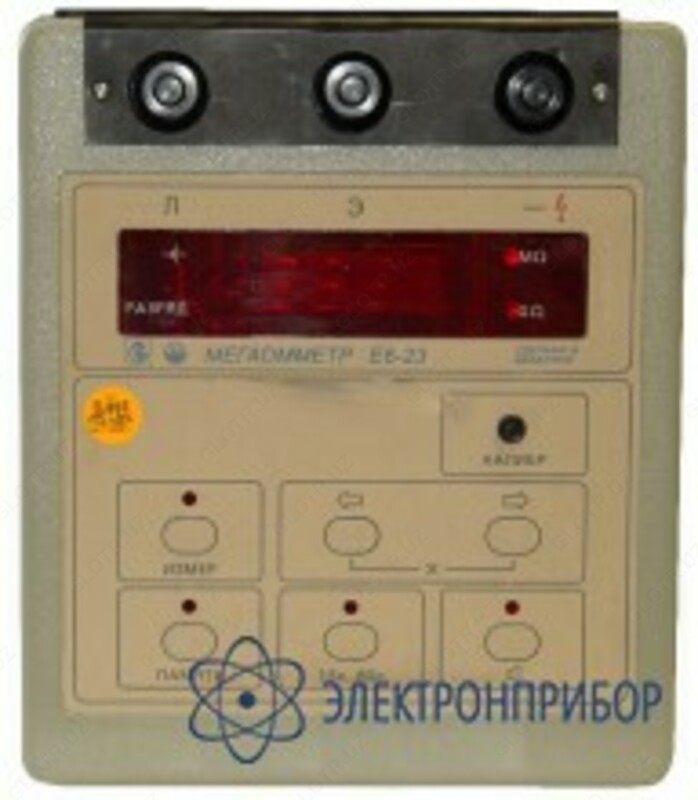 Е6-23 — мегомметр - 10 сум