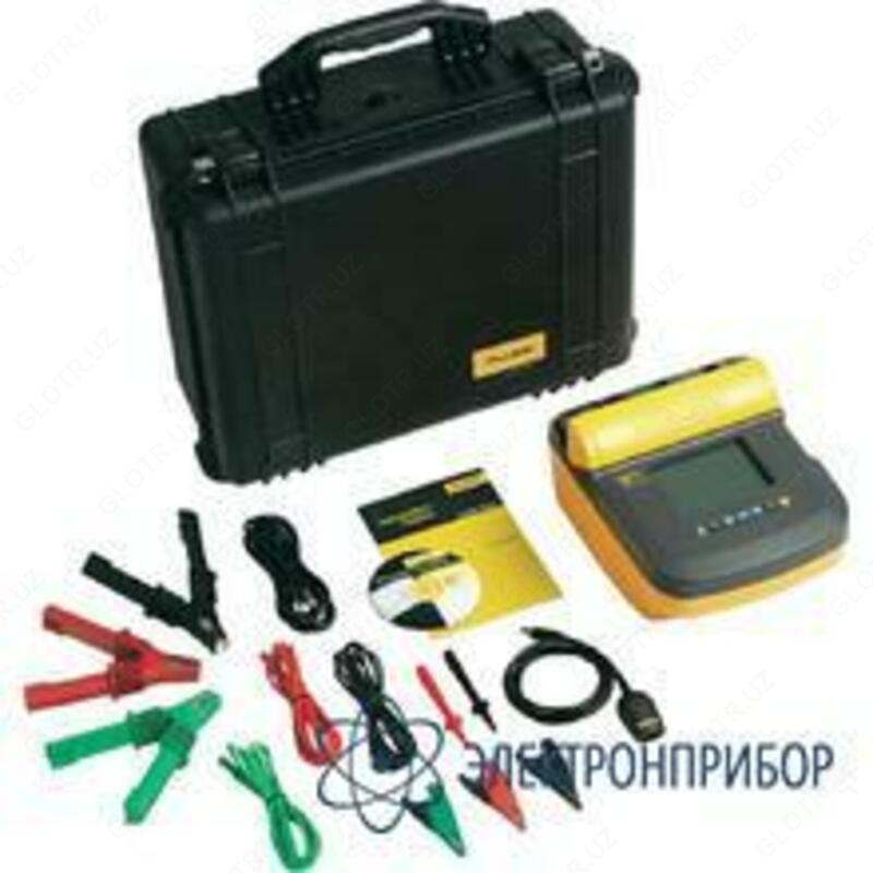 Fluke 1555/Kit — измеритель сопротивления изоляции 10 кВ (с жестким кейсом) - 10 сум