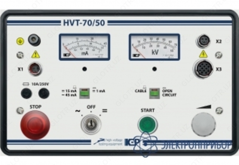 10 сум HVT-70/50 — аппарат испытательный диодный