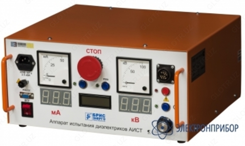 10 сум АИСТ СНЧ 36/АИСТ 50М — комбинированная испытательная установка с общим пультом управления