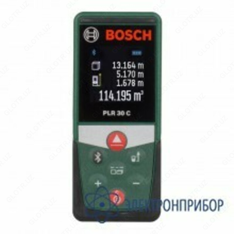 Bosch PLR 30 C — лазерный дальномер