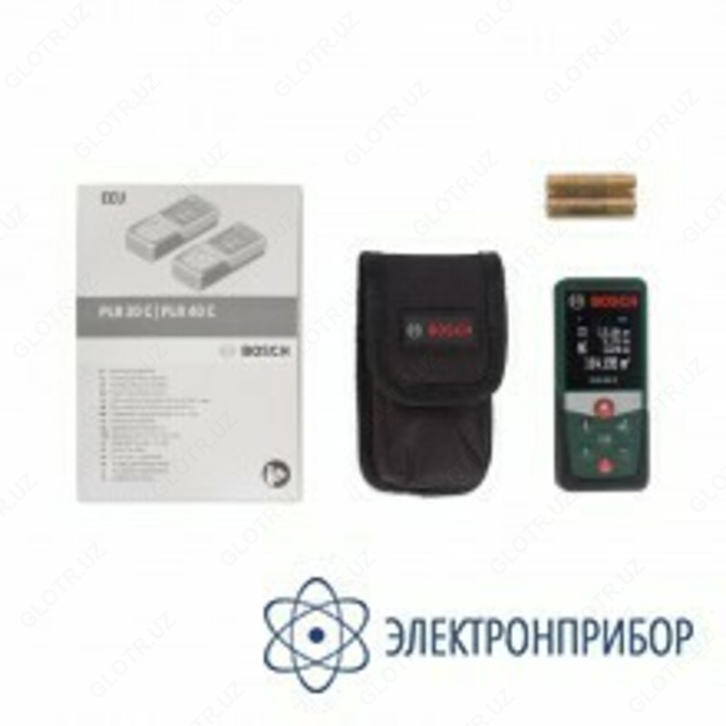 Bosch PLR 30 C — лазерный дальномер - 10 сум