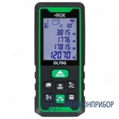 RGK DL70G - protektorli (yashil nurli) lazerli masofa o'lchagichi