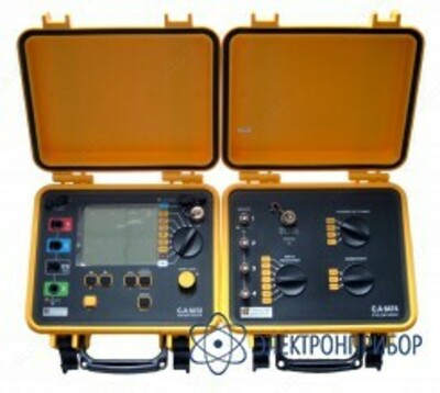 C.A 6472 + C.A 6474 — измеритель сопротивления и заземления опор линий электропередачи
