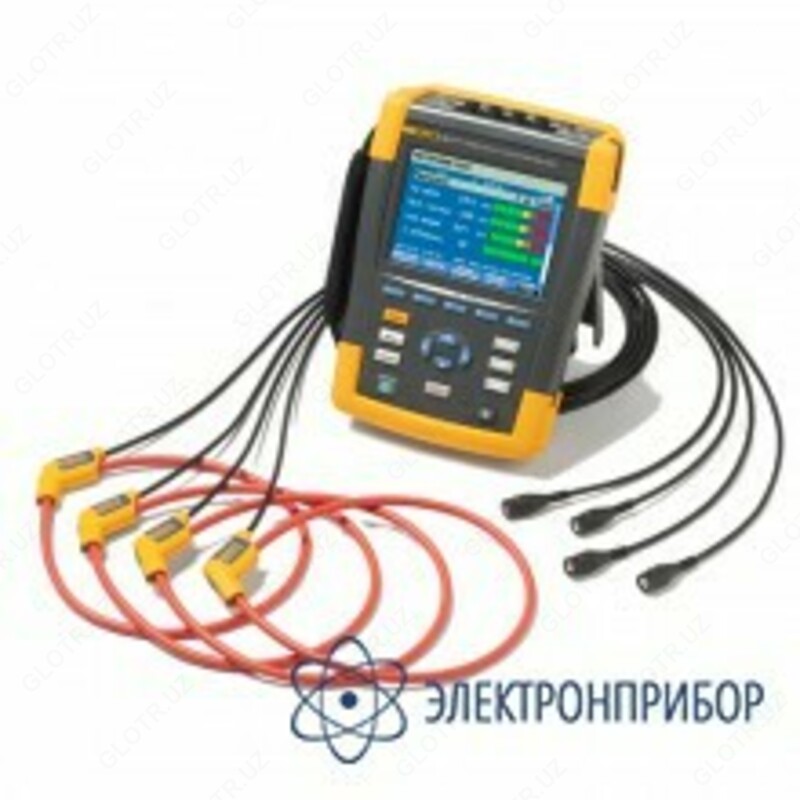 Fluke 438 II — анализатор качества электроэнергии и работы электродвигателей - 10 сум