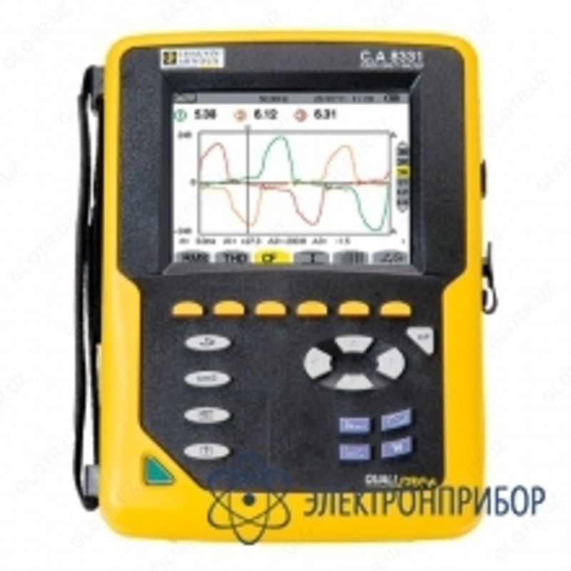 C.A 8331 — анализатор параметров электросетей и качества электроэнергии (без токовых клещей)