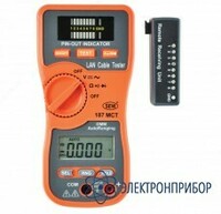 187 MCT — кабельный тестер для проверки сетей LAN с функцией мультиметра