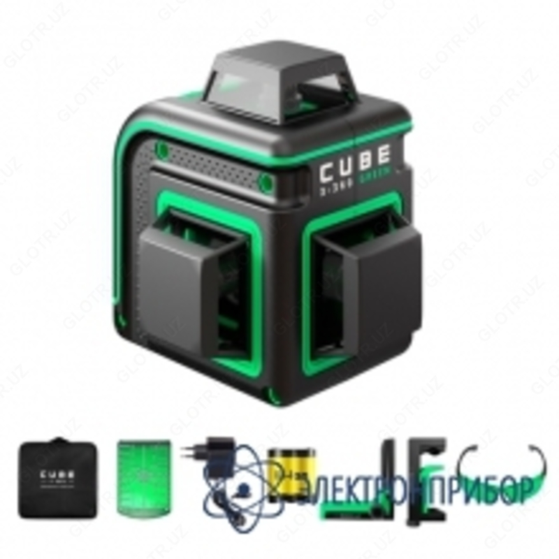 ADA Cube 3-360 GREEN Home Еdition — построитель лазерных плоскостей