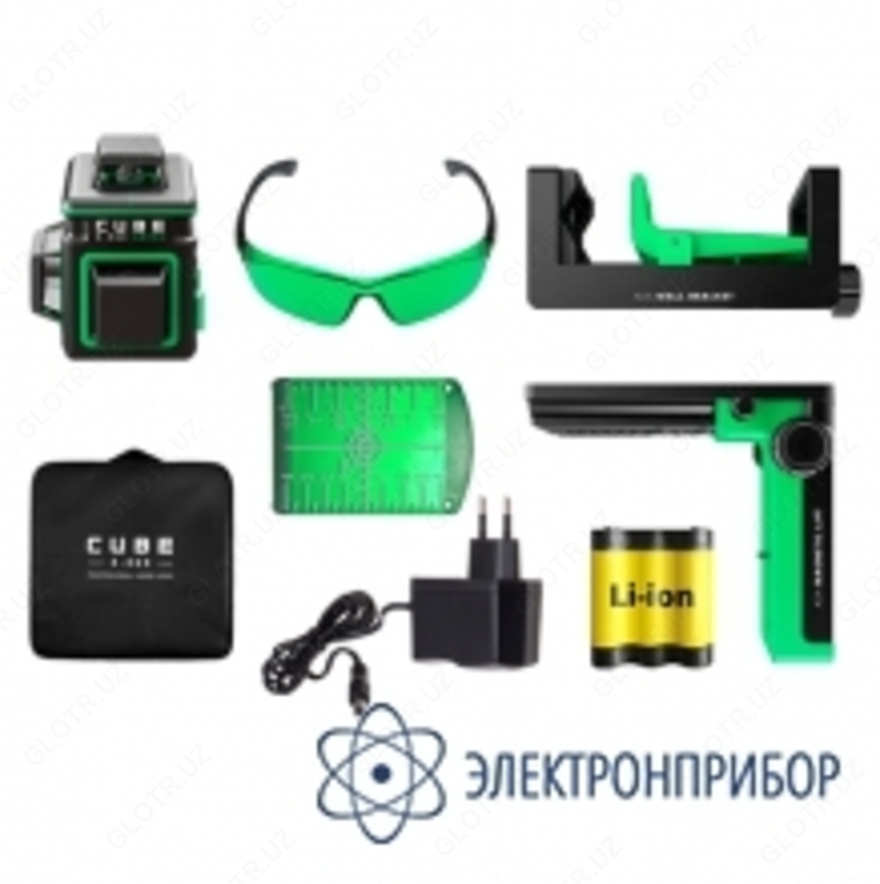 ADA Cube 3-360 GREEN Home Еdition — построитель лазерных плоскостей - 10 сум