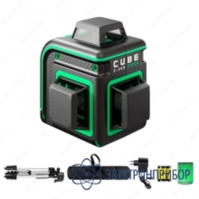 ADA Cube 3-360 GREEN Professional Edition — построитель лазерных плоскостей
