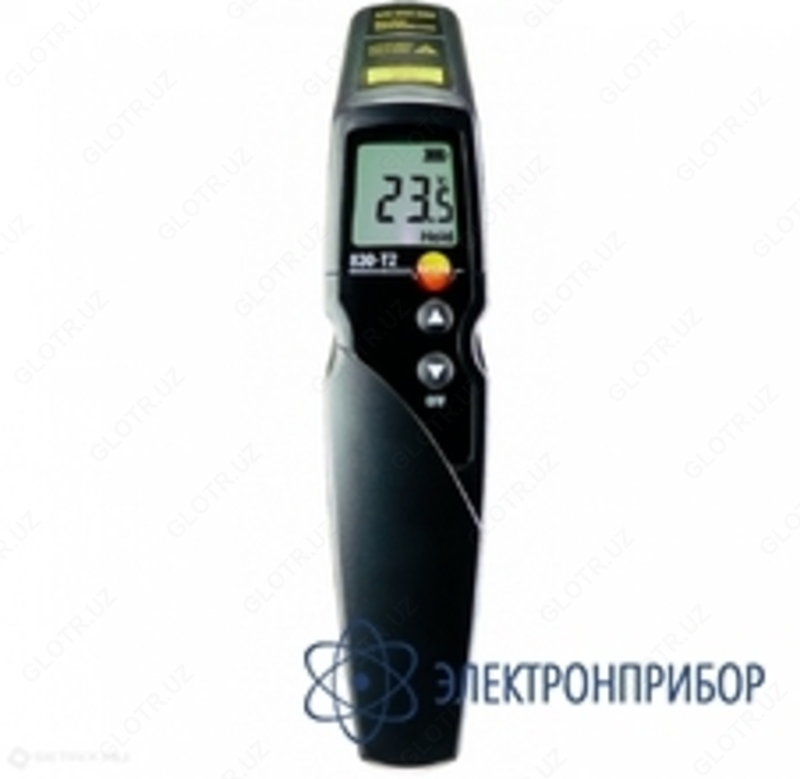 Testo 830-T2 — инфракрасный термометр с 2-х точечным лазерным целеуказателем - 10 сум