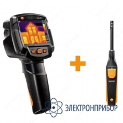 Testo 872 + 605i — комплект тепловизора и смарт-зонда
