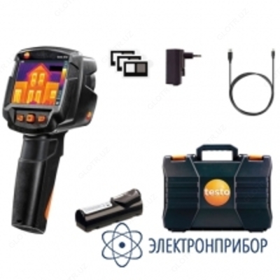 10 сум / шт. Testo 872 + 605i — комплект тепловизора и смарт-зонда