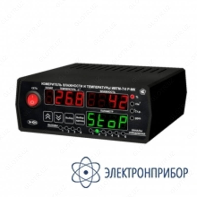 IVTM-7/4-S-4R-2A - namlik va haroratning to'rt kanalli statsionar o'lchov regulyatori