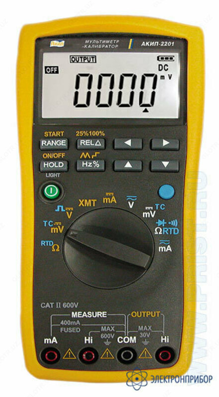 АКИП-2201 — мультиметр-калибратор