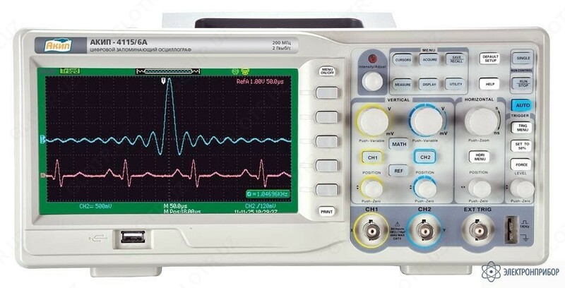 AKIP-4115 / 1A - raqamli saqlash osiloskopi