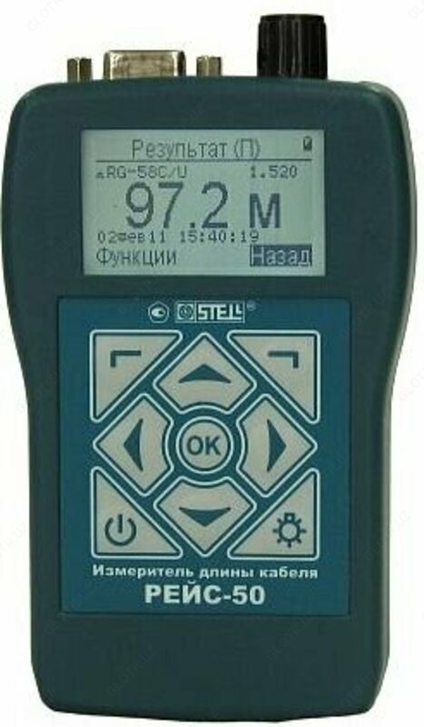 РЕЙС-50 — цифровой измеритель длины кабелей