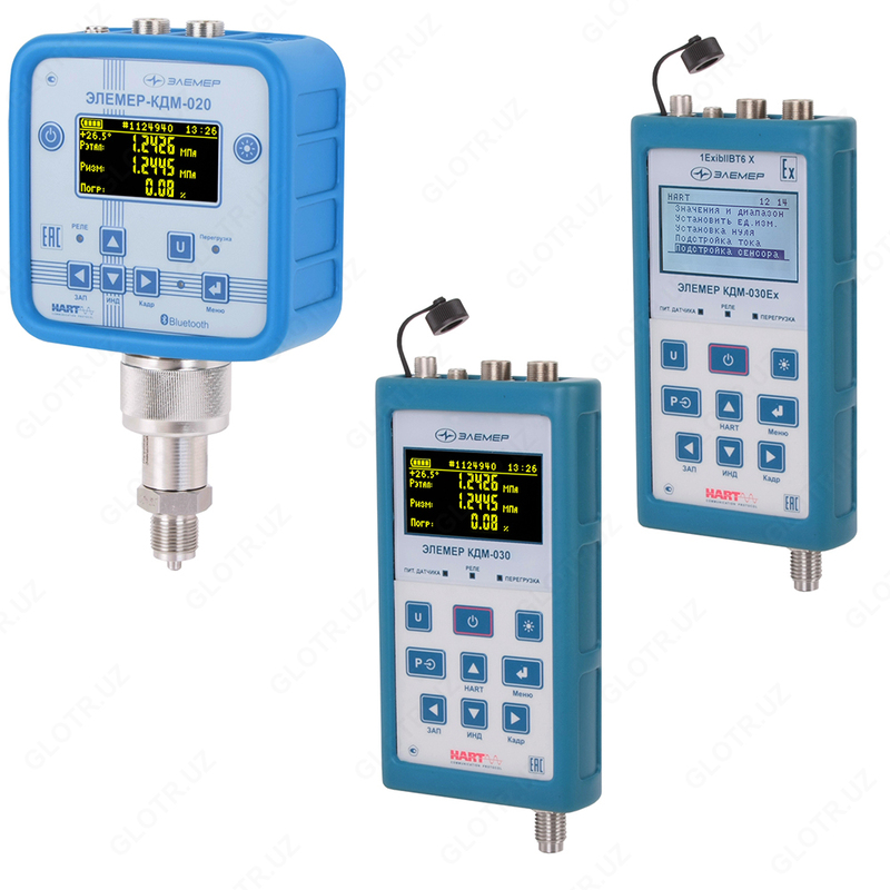 ЭЛЕМЕР-КДМ-030 МАЛОГАБАРИТНЫЙ КАЛИБРАТОР ДАВЛЕНИЯ - от 10 сум