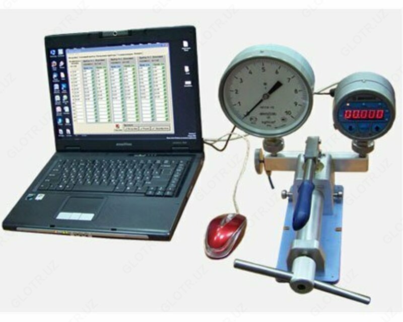 АРМ -КОМПЛЕКТ ДЛЯ ПОВЕРКИ И КАЛИБРОВКИ ПРИБОРОВ ИЗМЕРЕНИЯ ДАВЛЕНИЯ