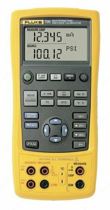 FLUKE 725 - МНОГОФУНКЦИОНАЛЬНЫЙ ПРОМЫШЛЕННЫЙ КАЛИБРАТОР ИЗМЕРИТЕЛЬНОГО ОБОРУДОВАНИЯ