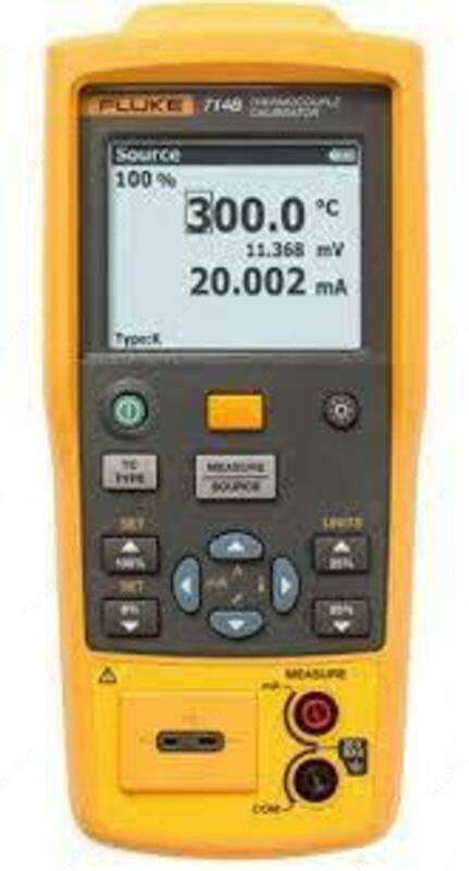 FLUKE 714B - ВЫСОКОТОЧНЫЙ ПОРТАТИВНЫЙ КАЛИБРАТОР ТЕРМОПАР - от 10 сум