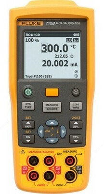 FLUKE 712B - ВЫСОКОТОЧНЫЙ ПОРТАТИВНЫЙ КАЛИБРАТОР ТЕРМОМЕТРОВ СОПРОТИВЛЕНИЯ FLUKE 712B - ВЫСОКОТОЧНЫЙ ПОРТАТИВНЫЙ КАЛИБРАТОР ТЕРМОМЕТРОВ СОПРОТИВЛЕНИЯ