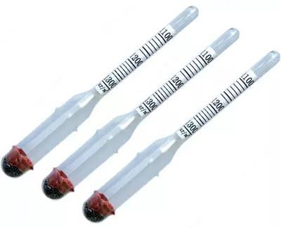 Ареометр АС-3 0-10% - 10 сум / шт.