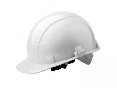 Зашитный каска белая