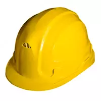 Зашитный каска желтая