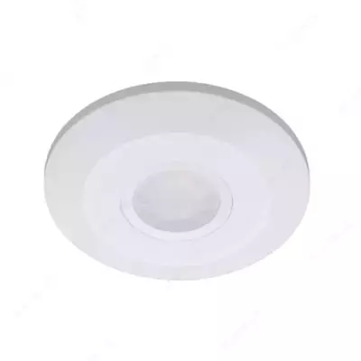 Датчик движения ДД 026 белый 2000Вт 360 гр 6м IP20 IEK