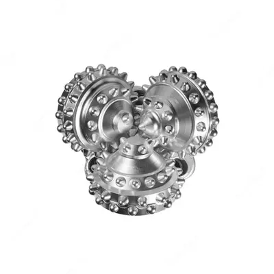 Трехконусное долото для наклонного бурения | Вставки из карбида вольфрама