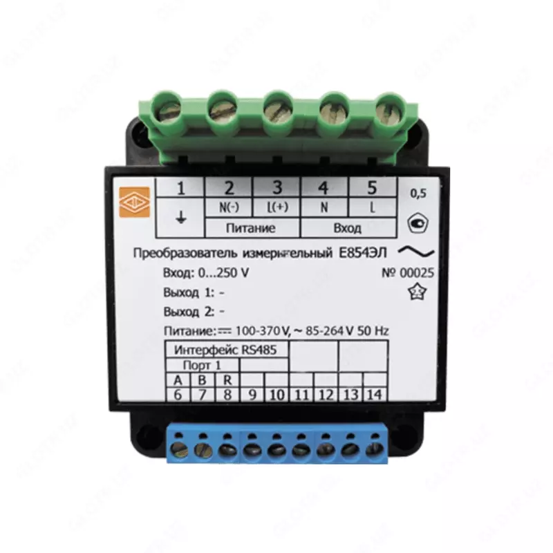Измерительный преобразователь Е854ЭЛ-0...125В-220ВУ-В-х-х — преобразователь тока и напряжения переменного тока