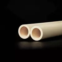 ALM8070 oksidli trubka – korundli keramika trubkasi (Al₂O₃)