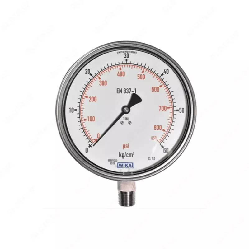 Манометр WIKA N837‑1 – точное измерение давления