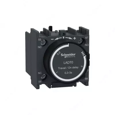 Блок контактов LAD-T0 – дополнительный контактный блок для контакторов Schneider Electric