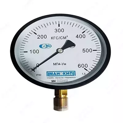 Manometr DM 8008 150 mm zanglamas 16 MPa