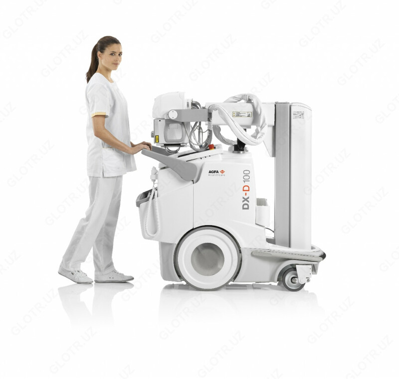  Мобильная рентгенографическая система	Agfa DX-D 100 - 