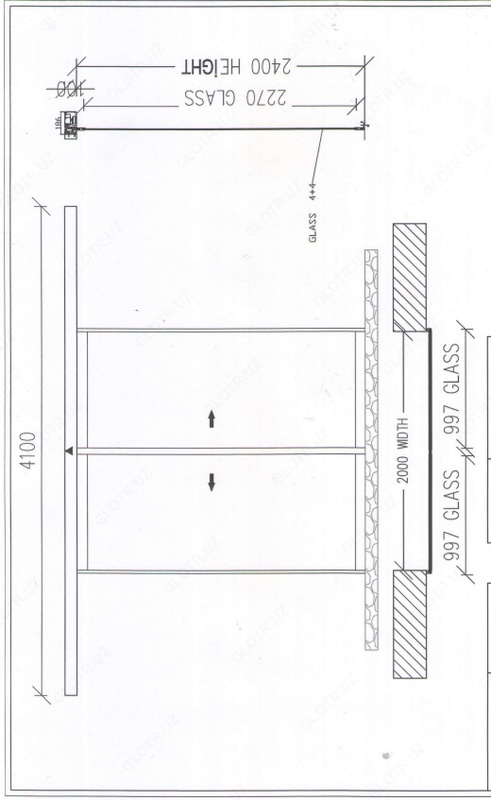Сенсорные автоматические раздвижные двери DORMA ES 75