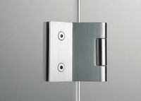 Петля для стеклянных дверей  office classic hinges silver от dormakaba