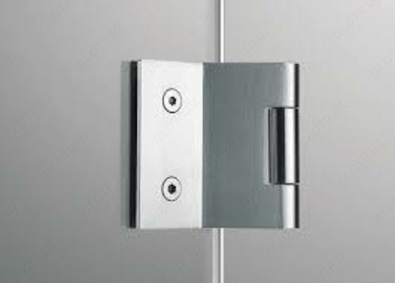 Петля для стеклянных дверей  office classic hinges silver от dormakaba