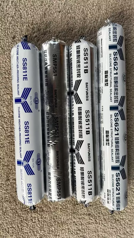 SS811E Силиконовый атмосферостойкий герметик