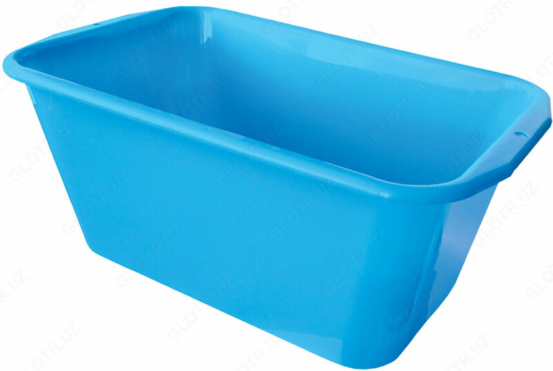 Пластиковый квадратный таз (20л-40л)