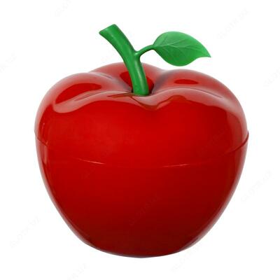 Пластиковая ваза в форме яблока